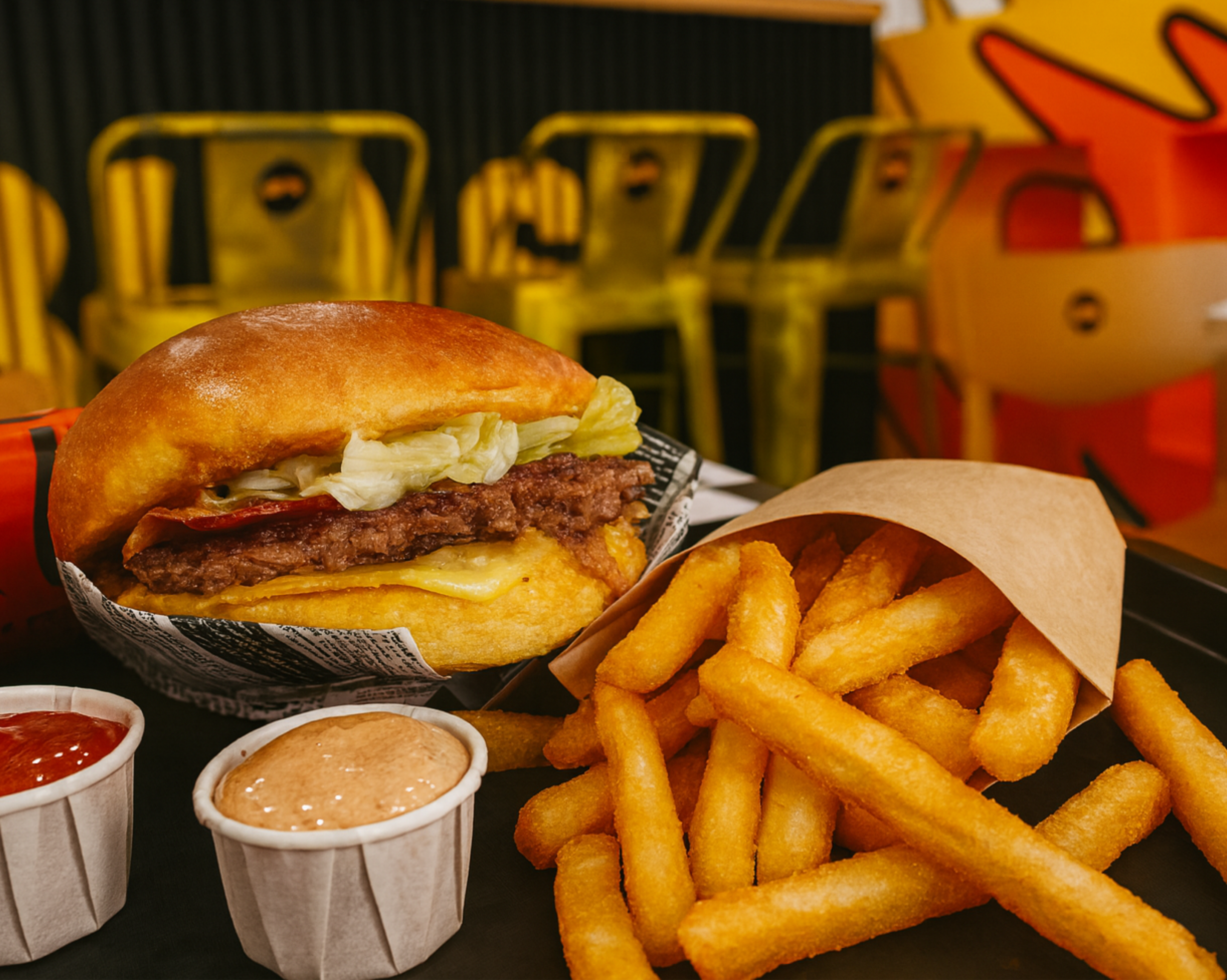 BUNS — ambiente e smash na chapa